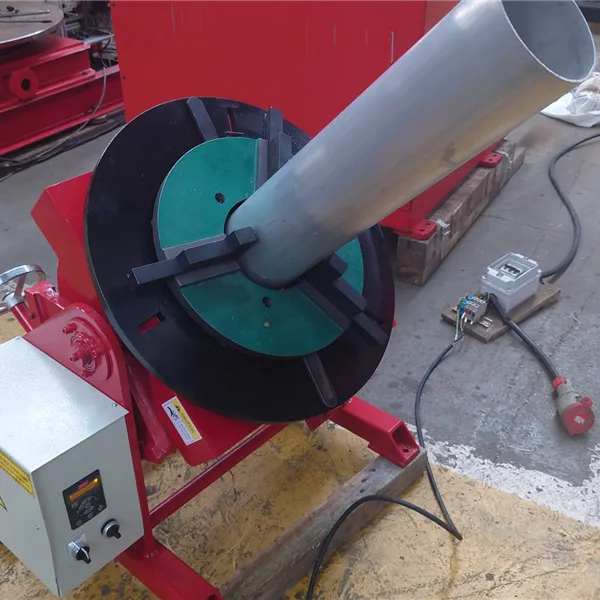 300kg Welding Positioner 210mm Centre Thru Hole, New West