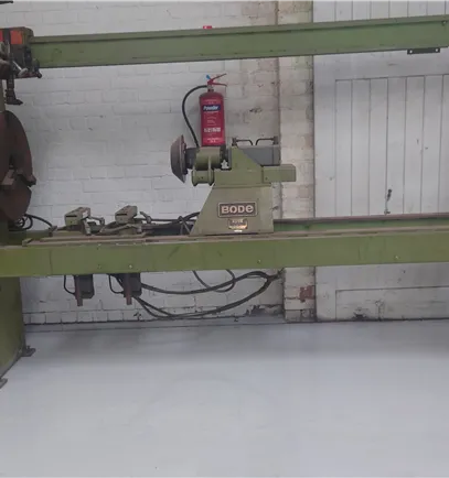 Bode Welding Lathe for Dished Ends and Seams