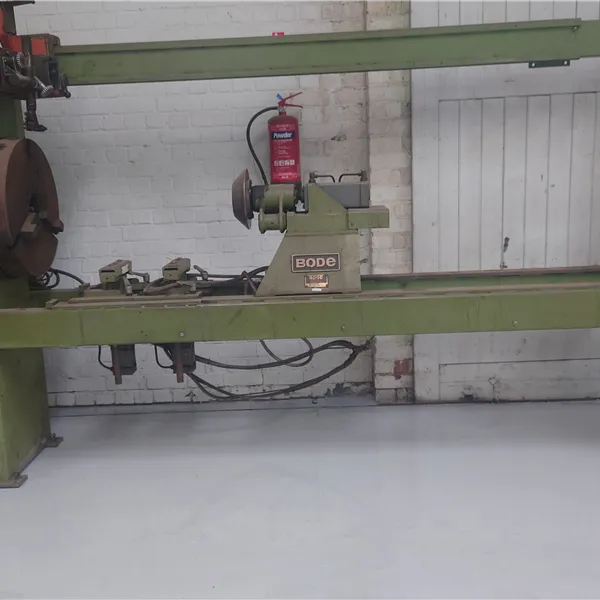 Bode Welding Lathe for Dished Ends and Seams