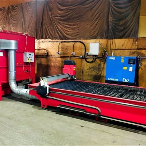 Swift-Cut PRO 3000 CNC Plasma cutter with Typhoon Extraction system 