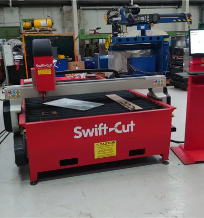 Swift-Cut PRO 3000 CNC Plasma cutter with Extraction system 