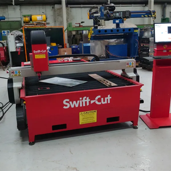 Swift-Cut PRO 3000 CNC Plasma cutter with Typhoon Extraction system 