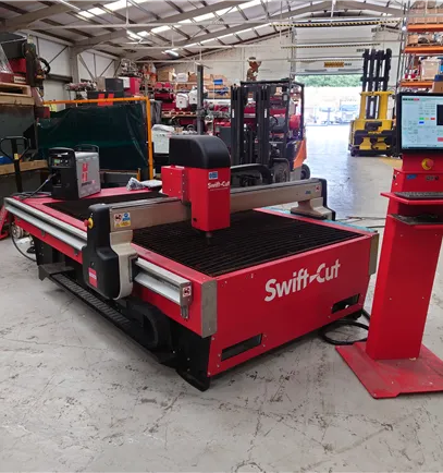 Swift-Cut PRO 2500 CNC with Powermax 125 plasma 