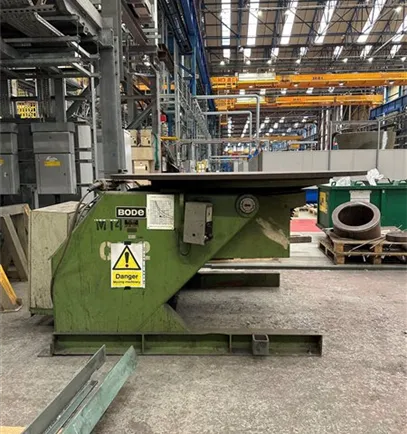 Bode 2 VP/5 5 Ton Welding Positioner Thru Hole Table 