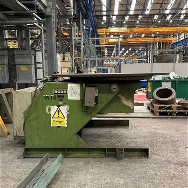 Bode 2 VP/5 5 Ton Welding Positioner Thru Hole Table