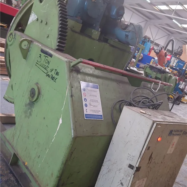 Bode 2 VP/5 5 Ton Welding Positioner Thru Hole Table