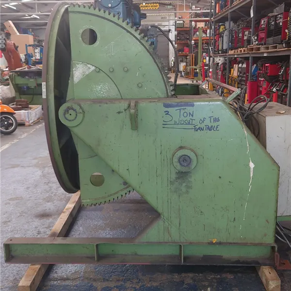 Bode 2 VP/5 5 Ton Welding Positioner Thru Hole Table
