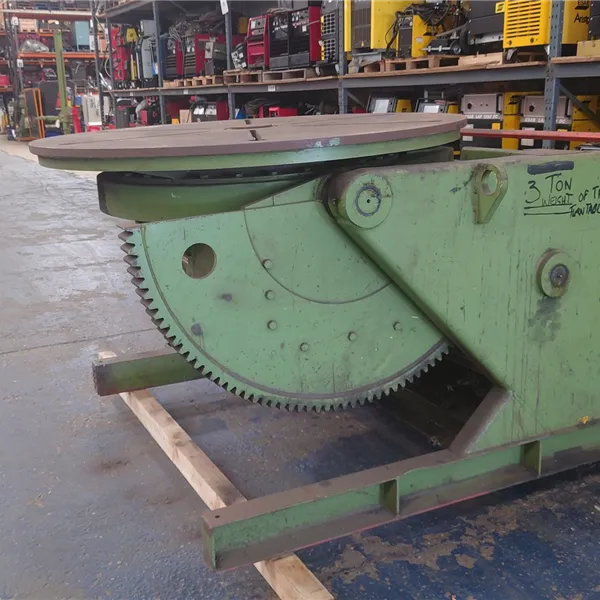 Bode 2 VP/5 5 Ton Welding Positioner Thru Hole Table