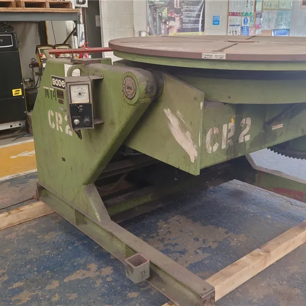 Bode 2 VP/5 5 Ton Welding Positioner Thru Hole Table