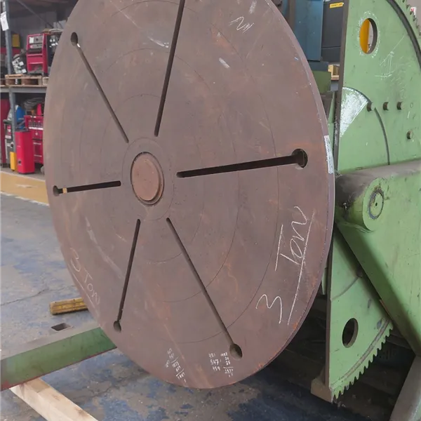 Bode 2 VP/5 5 Ton Welding Positioner Thru Hole Table