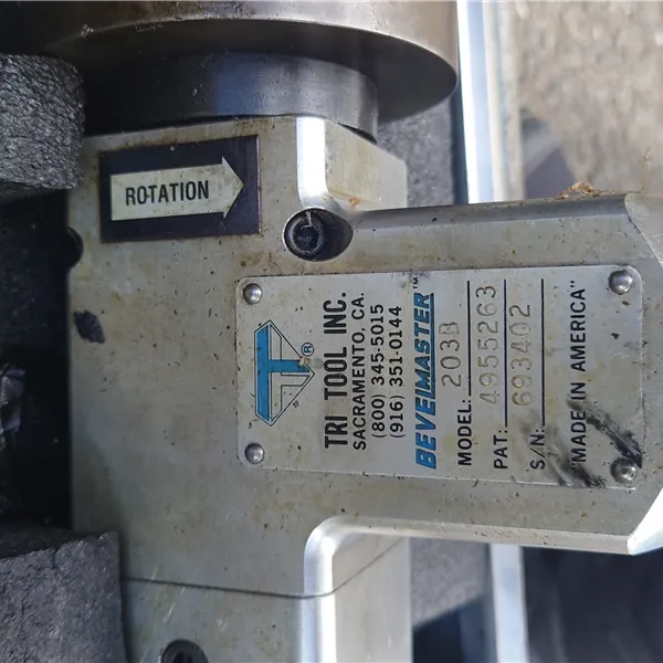 Tri-Tool Bevelmaster Pipe Bevelers, Models  203B