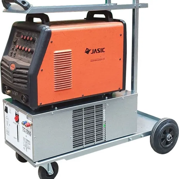 Tec-Arc TC1000 Water cooler on portal trolley