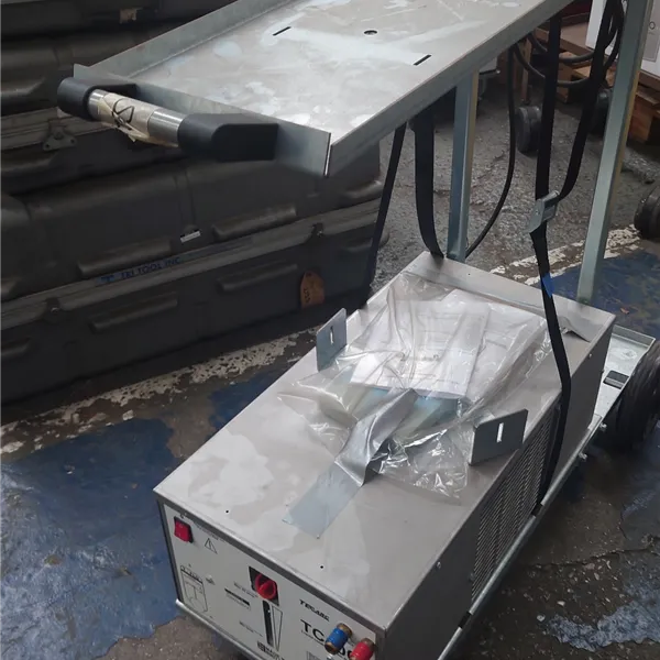 Tec-Arc TC1000 Water cooler on portal trolley