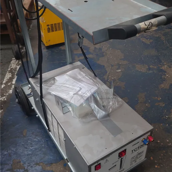 Tec-Arc TC1000 Water cooler on portal trolley