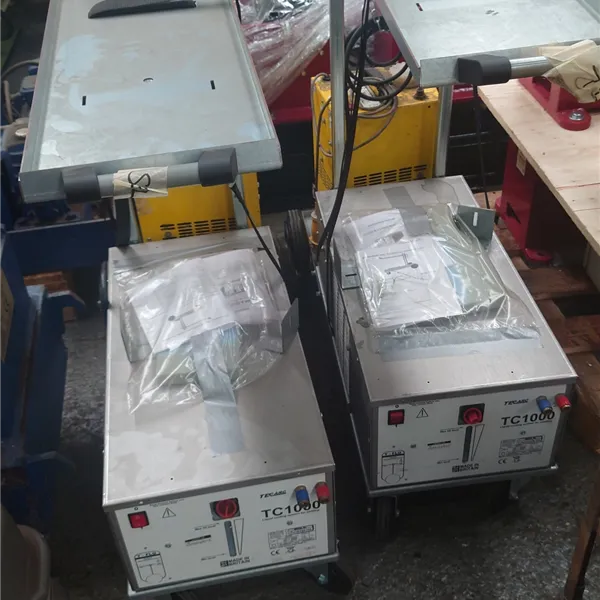 Tec-Arc TC1000 Water cooler on portal trolley