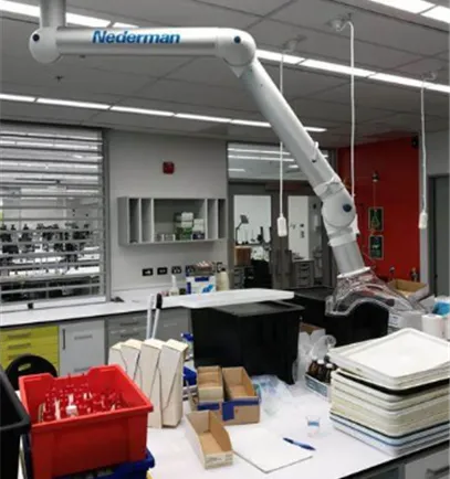 Nederman BenchTop Extraction Arm 
