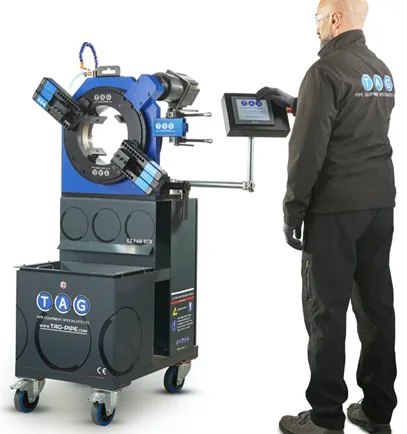 TAG E-Z Fab Pipe Cold Cutting and Bevelling Machine
