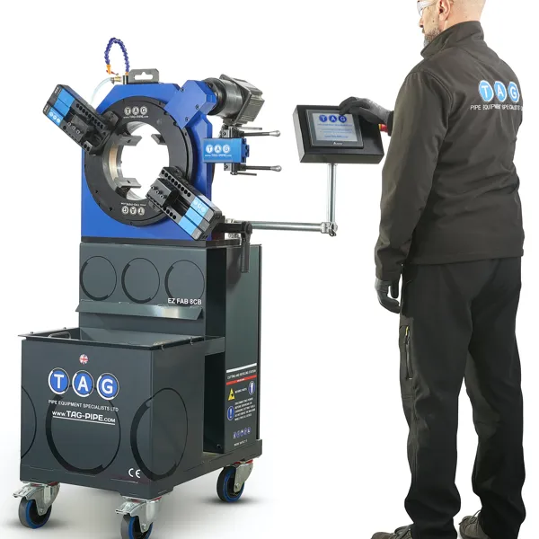 TAG E-Z Fab Pipe Cold Cutting and Bevelling Machine