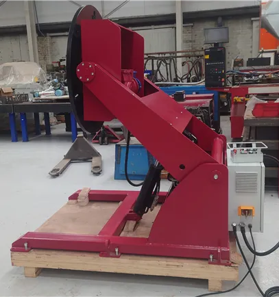 3 Axis Hydraulic 2000kg Welding Positioner, New West