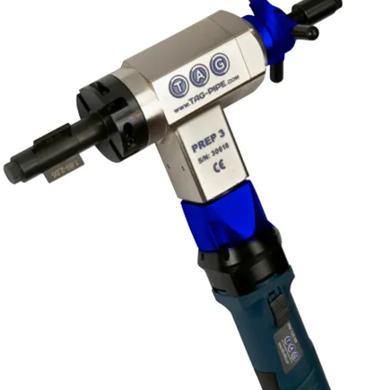 TAG Prep 3 Bevelling Machine, Range 1 - 3"  to (28 - 76mm)