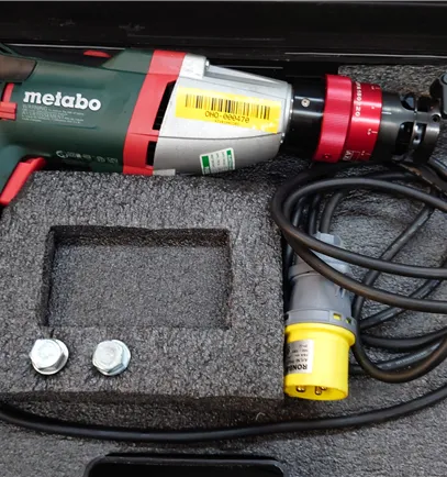 AXXAIR DC25-MS ø3-ø25.4mm Orbital Face Dressing Machine - As New