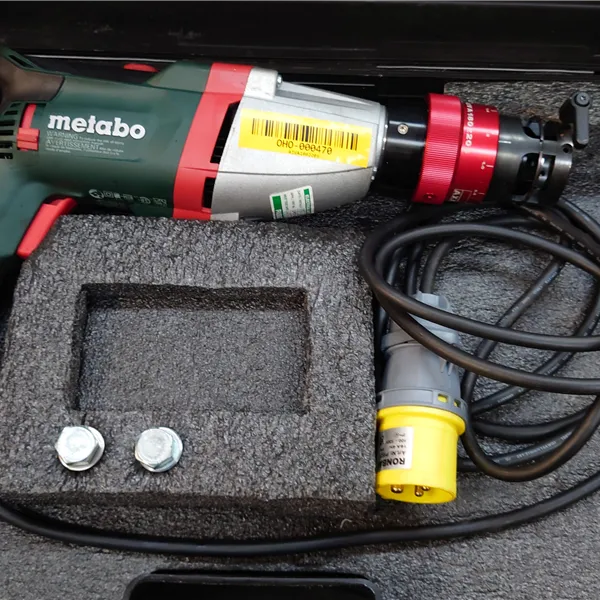 AXXAIR DC25-MS ø3-ø25.4mm Orbital Face Dressing Machine - As New