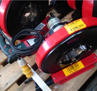 Axxair DC115-BM/AM1 Orbital Facing Machine, Dia ø12 - ø115mm - As New