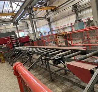 Voortman V550-A CNC Auto Punching Shearing Machine, Flat Angle