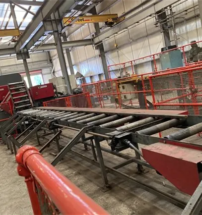 Voortman V550-A CNC Auto Punching Shearing Machine, Flat Angle