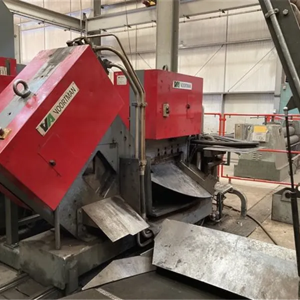 Voortman V550-A CNC Auto Punching Shearing Machine, Flat Angle