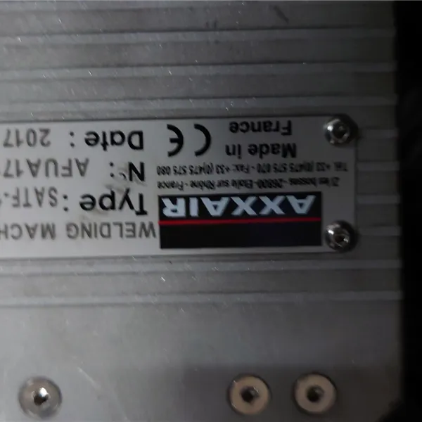 Axxair SAXX-200 Orbital Welder - Compatible with Other Weld Heads