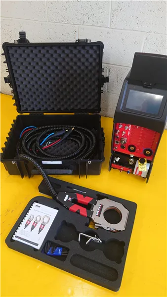 Axxair SAXX-201 Orbital TIG Power Source with SATFX Closed Heads