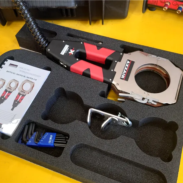 Axxair SAXX-201 Orbital TIG Power Source with SATFX Closed Heads