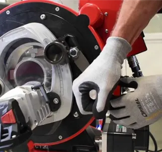 Axxair Orbital Beveling Machines: 15 to 328mm OD