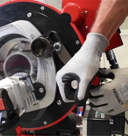 Axxair Orbital Beveling Machines: 15 to 328mm OD