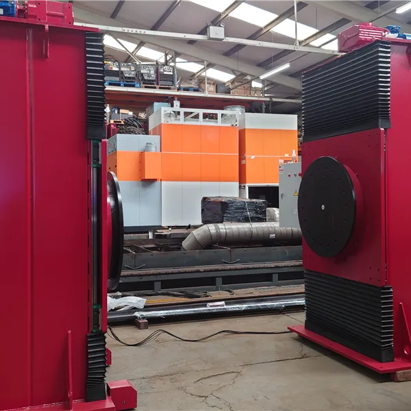 Head and Tail Stock 10,000kg Positioner, New West