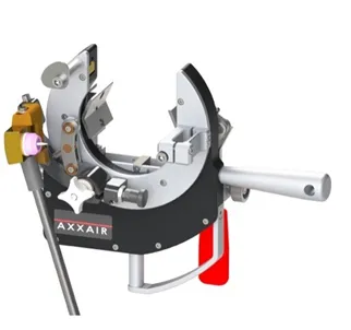 Axxair SATO Orbital Open Weld Head with Options for Wire Feeder