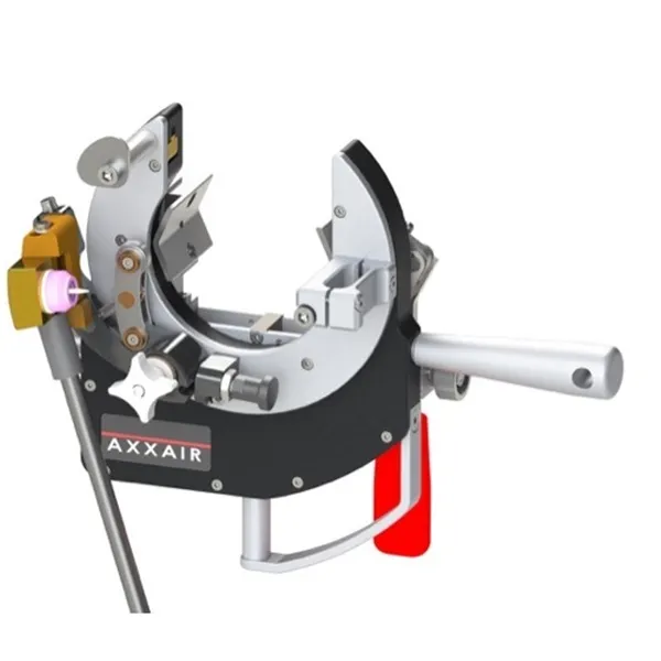 Axxair SATO Orbital Open Weld Head with Options for Wire Feeder