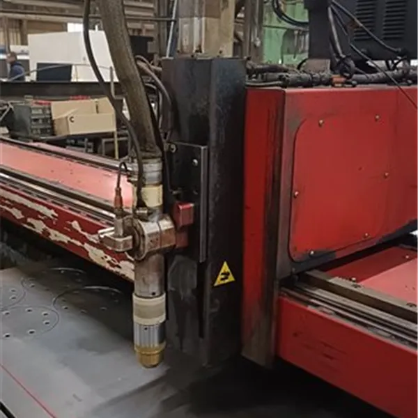 Esprit Lightning HD2500 CNC plasma now sold bed being sold with CNC