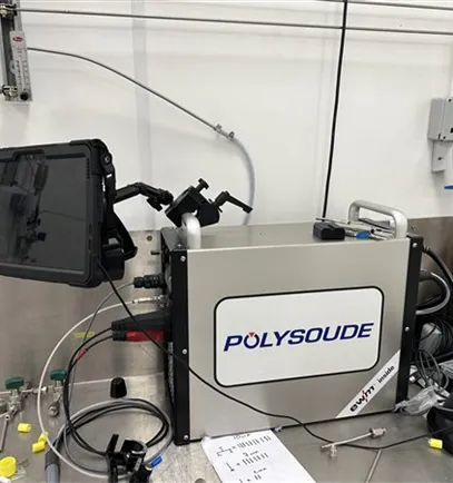 Polysoude P3 Orbital welder with UHP 625 enclosed Weld Head 