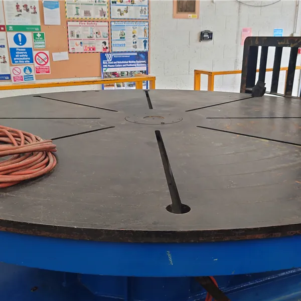 Turn Table Horizontal 15,000kg - Last Used for Cladding