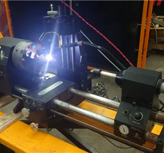 Weldlogic CWT Precision Welding Lathe Positioner with Pulsarc 100