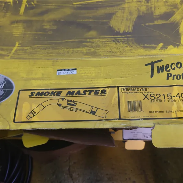 Tweco mig torches New smoke master, fusion and Tweco robotics