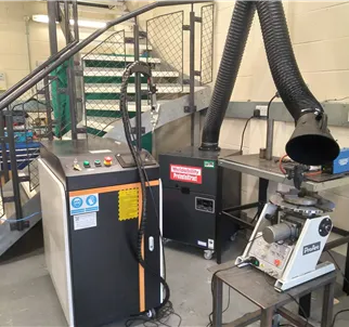 2kw Compact Fiber Laser Welder, 3 Phase with V20 Double Wobble Head