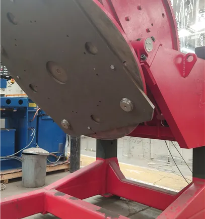 Red-D-Arc Adjustable Height 10,000kg Welding Positioner 