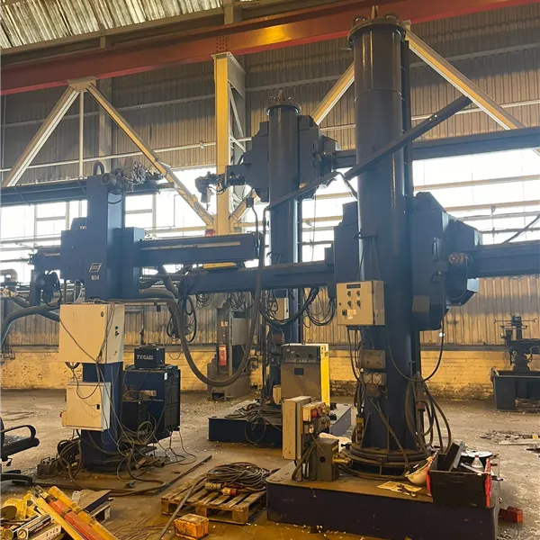 Bode Column and Boom welder, Overall Sizes 5.2m x 5.5m - Boom
