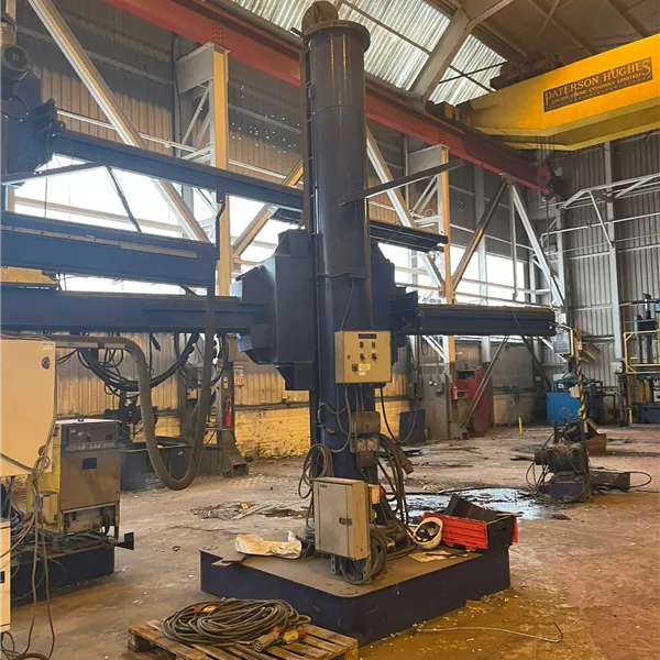 Bode Column and Boom welder, Overall Sizes 5.2m x 5.5m - Boom