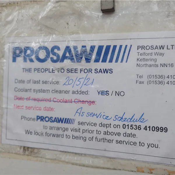 Prosaw OMP CYCL0370PP Semi Auto Cutting Saw