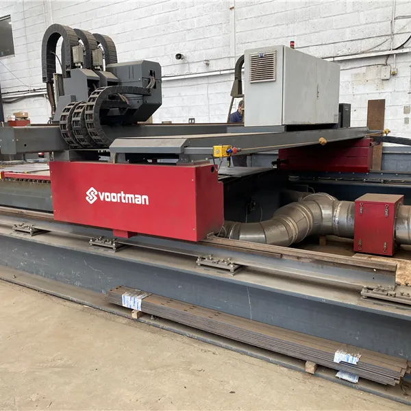 Voortman V304 CNC Plate Gas/Plasma Table with Bevelling 