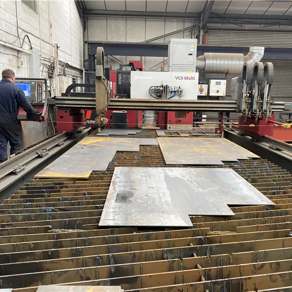 Voortman V304 CNC Plate Gas/Plasma Table with Bevelling 